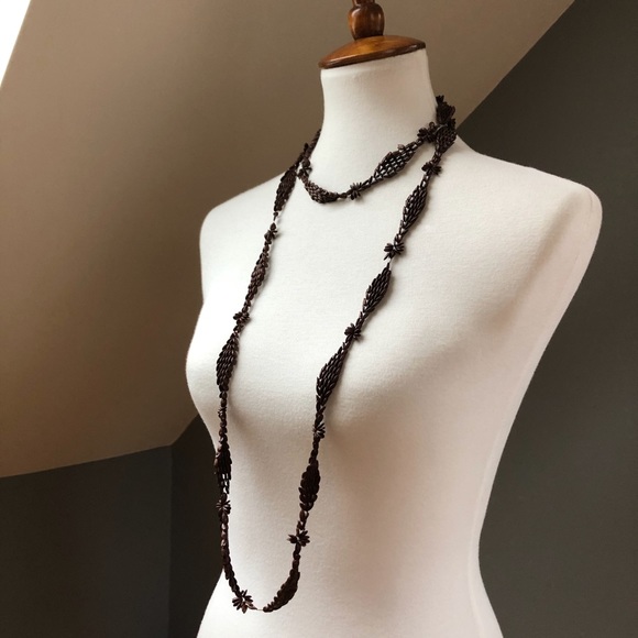 Antique Jewelry - Antique Organic Tiki Necklace